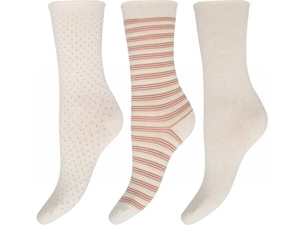 DECOY ankle sock fine knit bam Multicolor 37-41 - SS27 