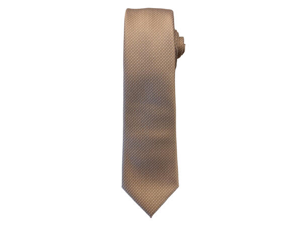 Konfirmant slips småmønstret beige SS27 