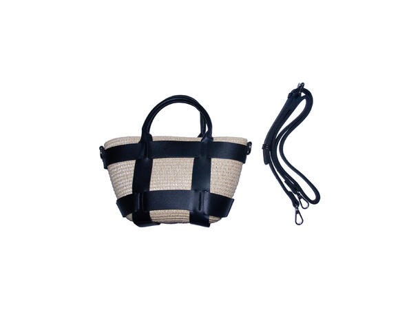 Veske "Summer" liten m/stropper sort SS27 