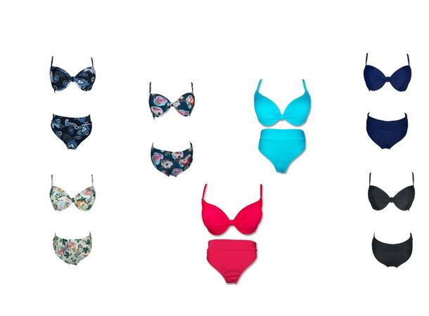 Bikini m/legg Brun 42 