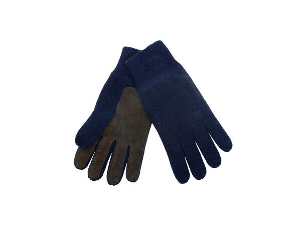 Herre vante Thinsulate navy m/brun Høst26 