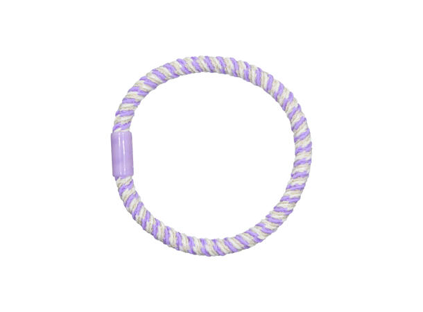 Hårstrikk flerfarget lilla 