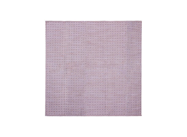 Santi silkeslips+lommetørkle "linenlook* sett hengende beige 