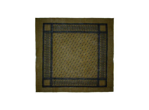 Skjerf klassisk 85x85 grønn Høst26 