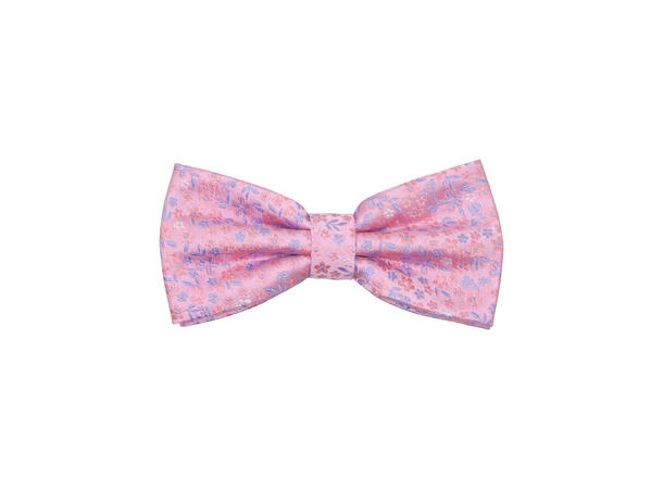 Sløyfe m/blomster rosa 