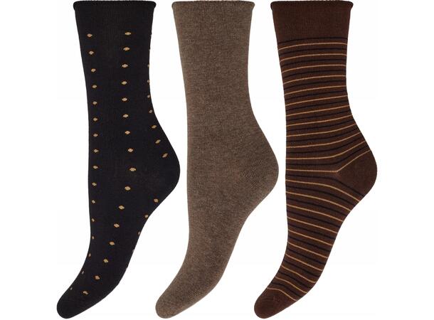 DECOY ankle socks fine knit Multicolor 37-41 - AW26 