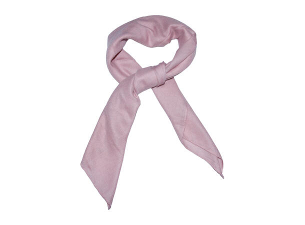 Skjerf ensfarget 90x90cm rosa 