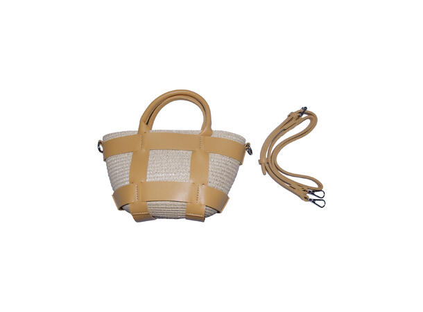 Veske "Summer" liten m/stropper gul SS27 