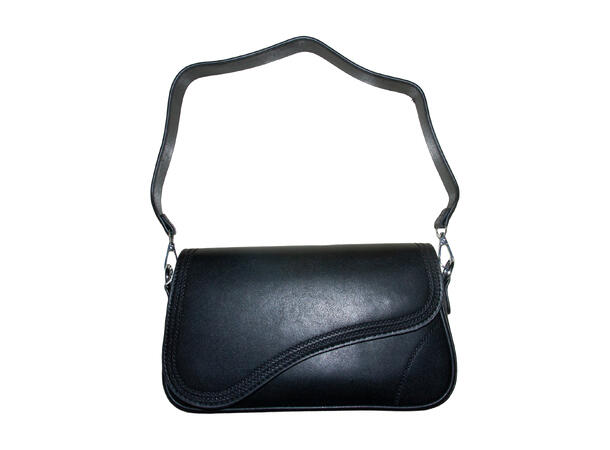 Veske liten 25x12x6cm sort 