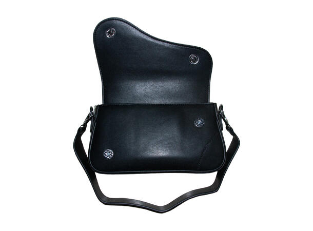 Veske liten 25x12x6cm sort 