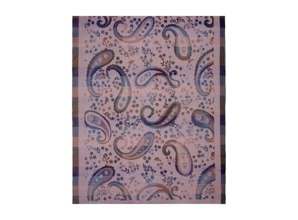 Dame skjerf m/paisley 65x185 rosa Høst26 
