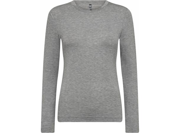 JBS of DK cashmere-blend LS Light grey melange XS - AW26 