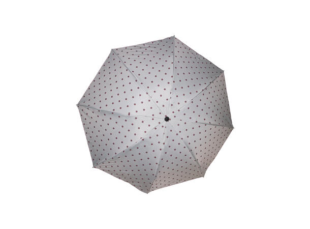 Larvik beige Paraply m/prikker 