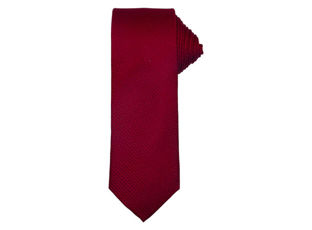 Santi Silkeslips 7,0cm ensf.m/struktur bordeaux 