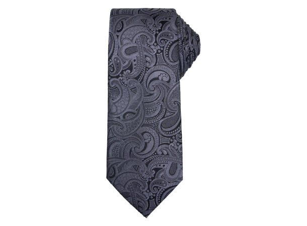 Santi Slips 7,5cm paisley sort 