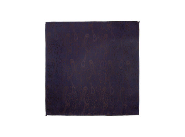 Santi silkeslips+lommetørkle paisley sett hengende coffee 