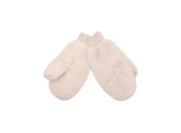 Vott fake fur offwhite Høst26 