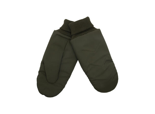 Vott med striper khaki grønn Høst26 