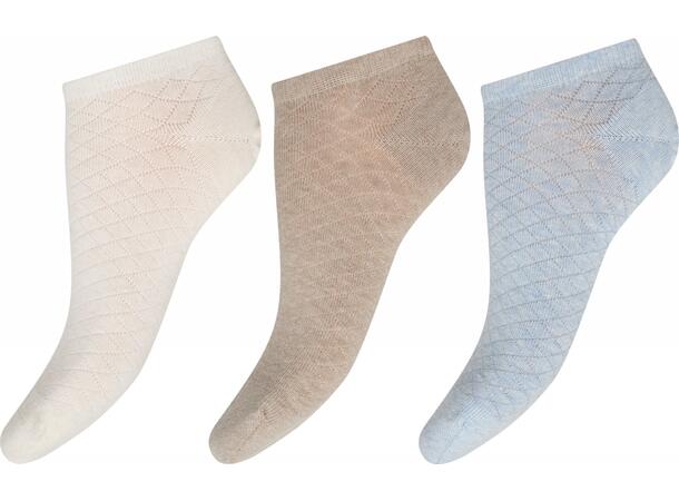 DECOY 3-pack sneaker sock bamb Multicolor 37-41 - SS27 