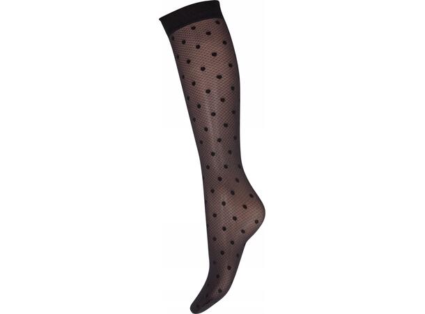DECOY Kneehigh Dot 30den Black 37-41 - SS27 