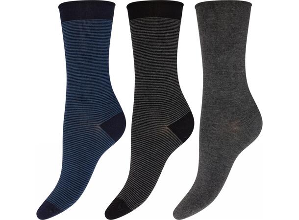 DECOY ankle sock fine knit bam Multicolor 37-41 - AW26 