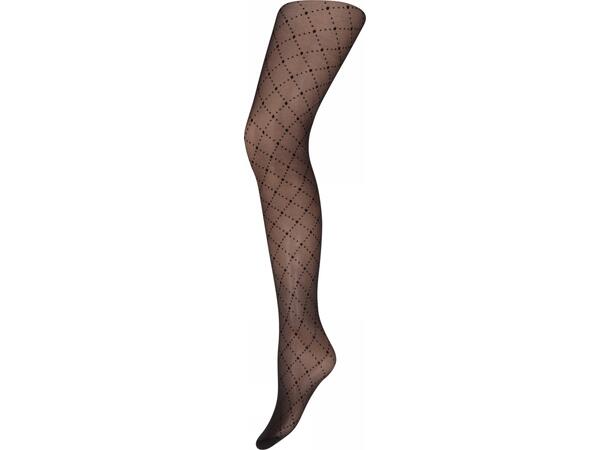 DECOY tights Diamond dot 30den Black S/M - SS27 