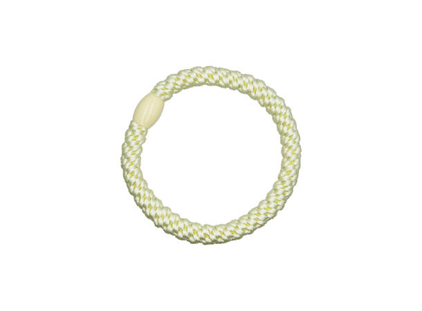 Hårstrikk ensfarget lys gul 