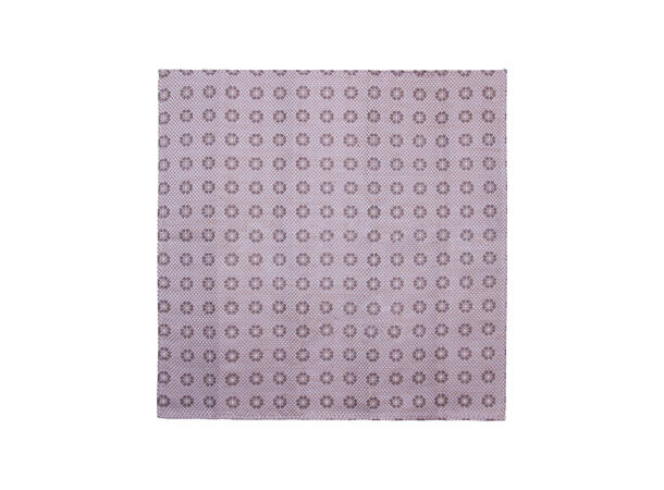 Santi silkeslips+lommetørkle "linenlook" sett hengende beige 