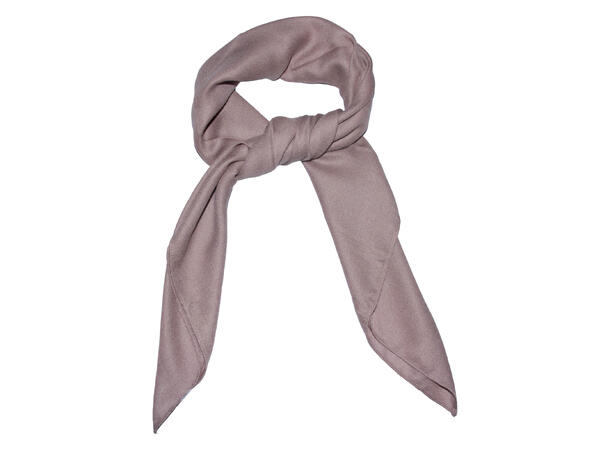 Skjerf ensfarget 90x90cm beige 