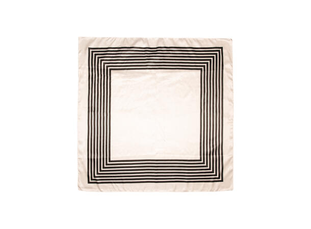 Skjerf klassisk 70x70 beige 