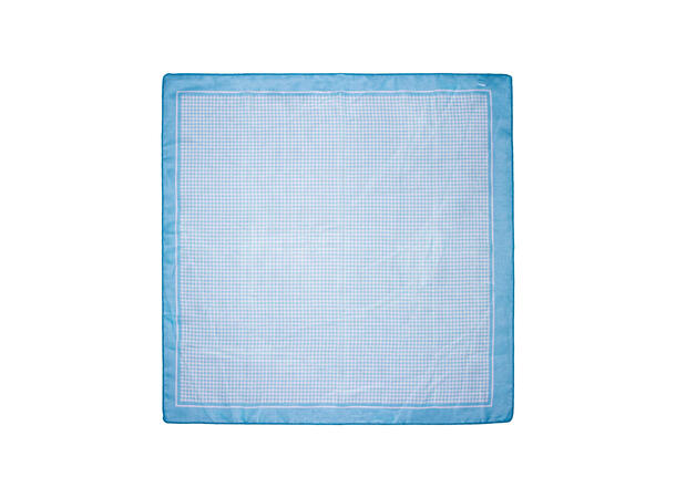 Skjerf m/ruter 58x58cm grønn 