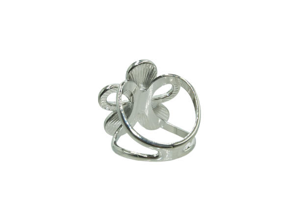 Skjerf ring "blomst" sølv* 