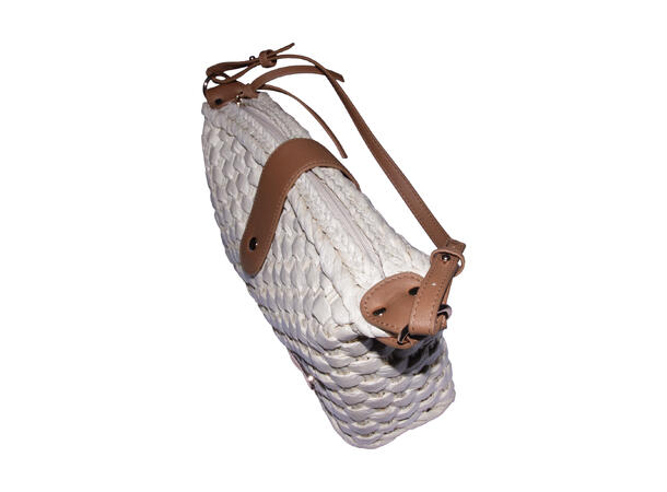 Veske "Summer" firkantet 30x20x12cm offwhite SS27 