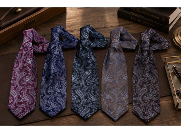 Ascots paisley brun 