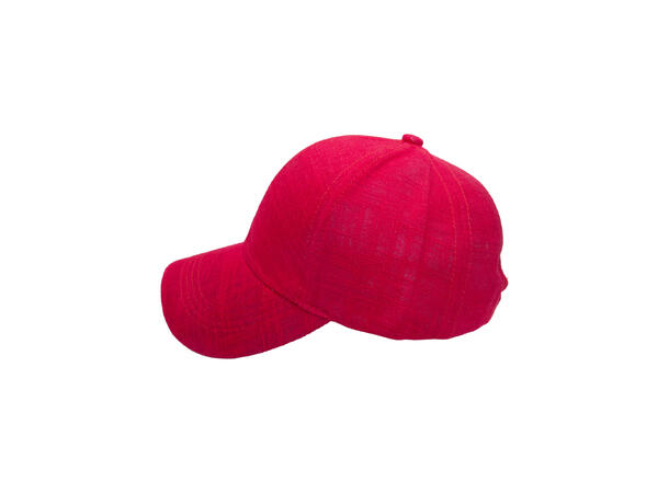 Caps "summer" lin rød SS27 