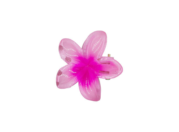 Hårklype blomst 2-farget små rosa 2-pack 
