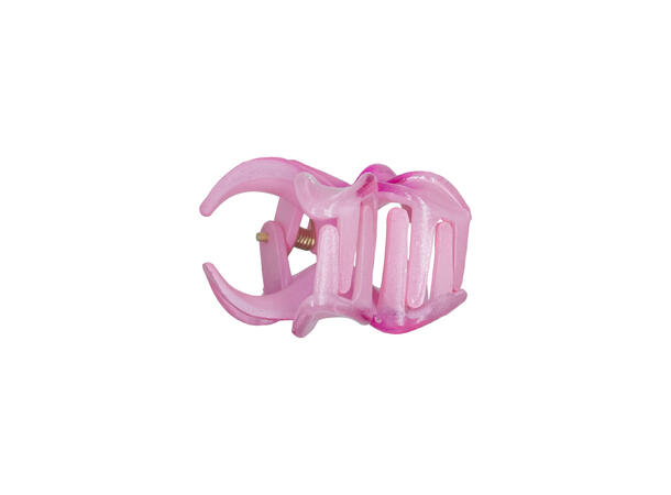 Hårklype blomst 2-farget små rosa 2-pack 