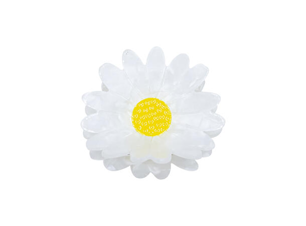 Hårklype margerita hvit* 