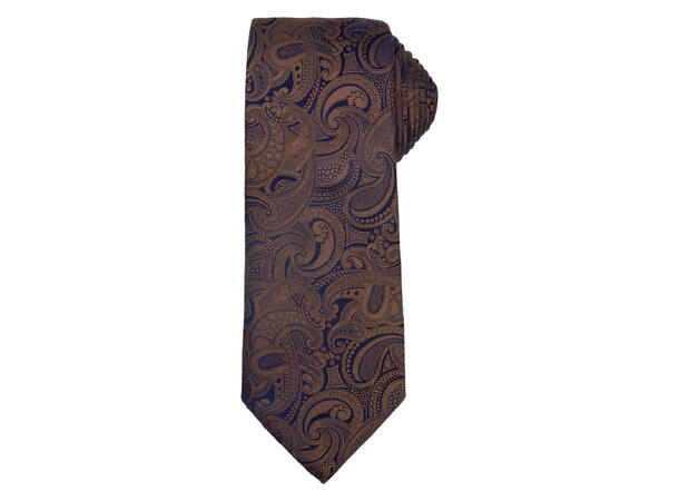 Santi Slips 7,5cm paisley brun 