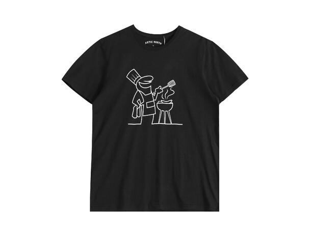 Streken T-Shirt "BBQ" Black L 