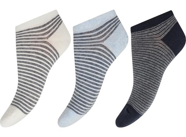 DECOY 3-pack sneaker sock cott Multicolor 37-41 - SS27 