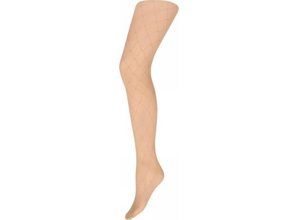 DECOY tights Diamond dot 30den Sand M/L - SS27 