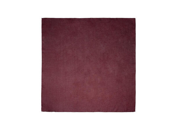 Skjerf ensfarget 90x90cm plumme 