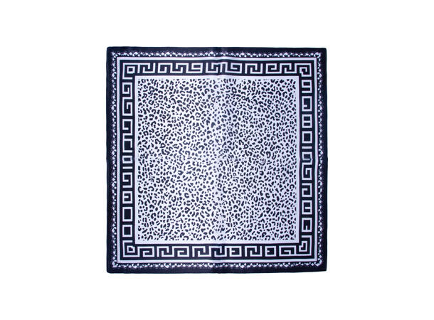 Skjerf klassisk SILKE 70x70 sort 