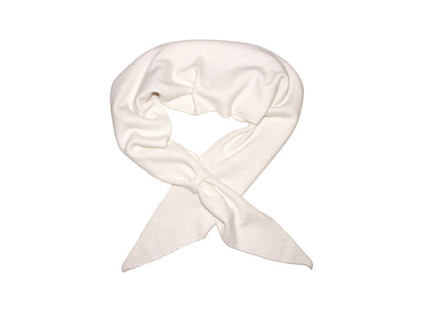 Skjerf triangel m/knyting offwhite 26x85 Høst26 NEW 