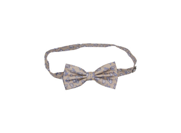 Sløyfe m/lommetørkle paisley beige 