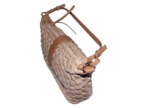 Veske "Summer" firkantet 30x20x12cm beige SS27 