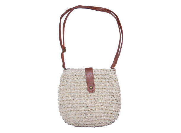 Veske "Summer" liten 22x22x2cm offwhite SS27 