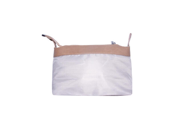 Veske klassisk 27x20x10cm taupe 