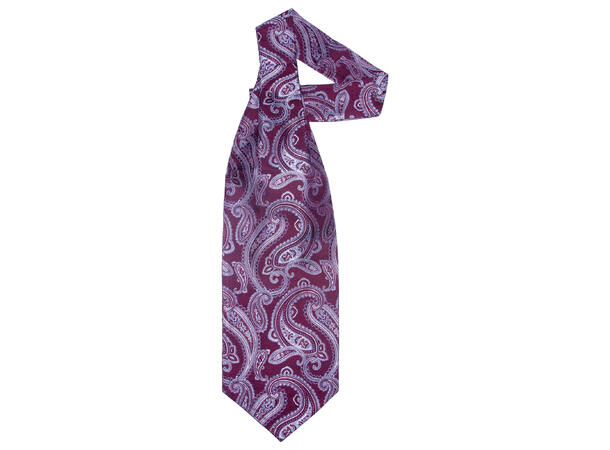 Ascots paisley vinrød 